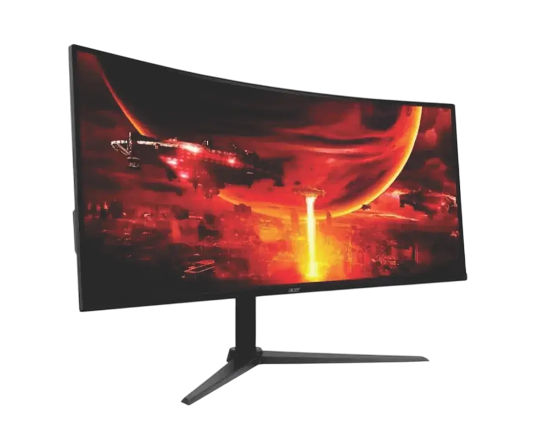 Acer NITRO CURVO 34" ED340CUR J0BIIP (UM.CE0AA.008) — Monitores 144 Hz, 165 Hz, 240 Hz y 4K para gaming y diseño.