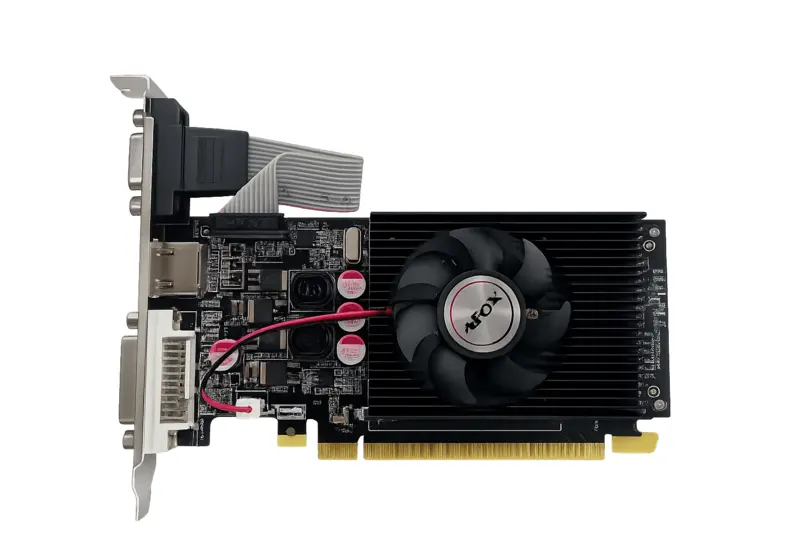 AFOX NVIDIA GeForce GT210 1GB — GPU NVIDIA GeForce RTX y AMD Radeon para gaming y diseño.