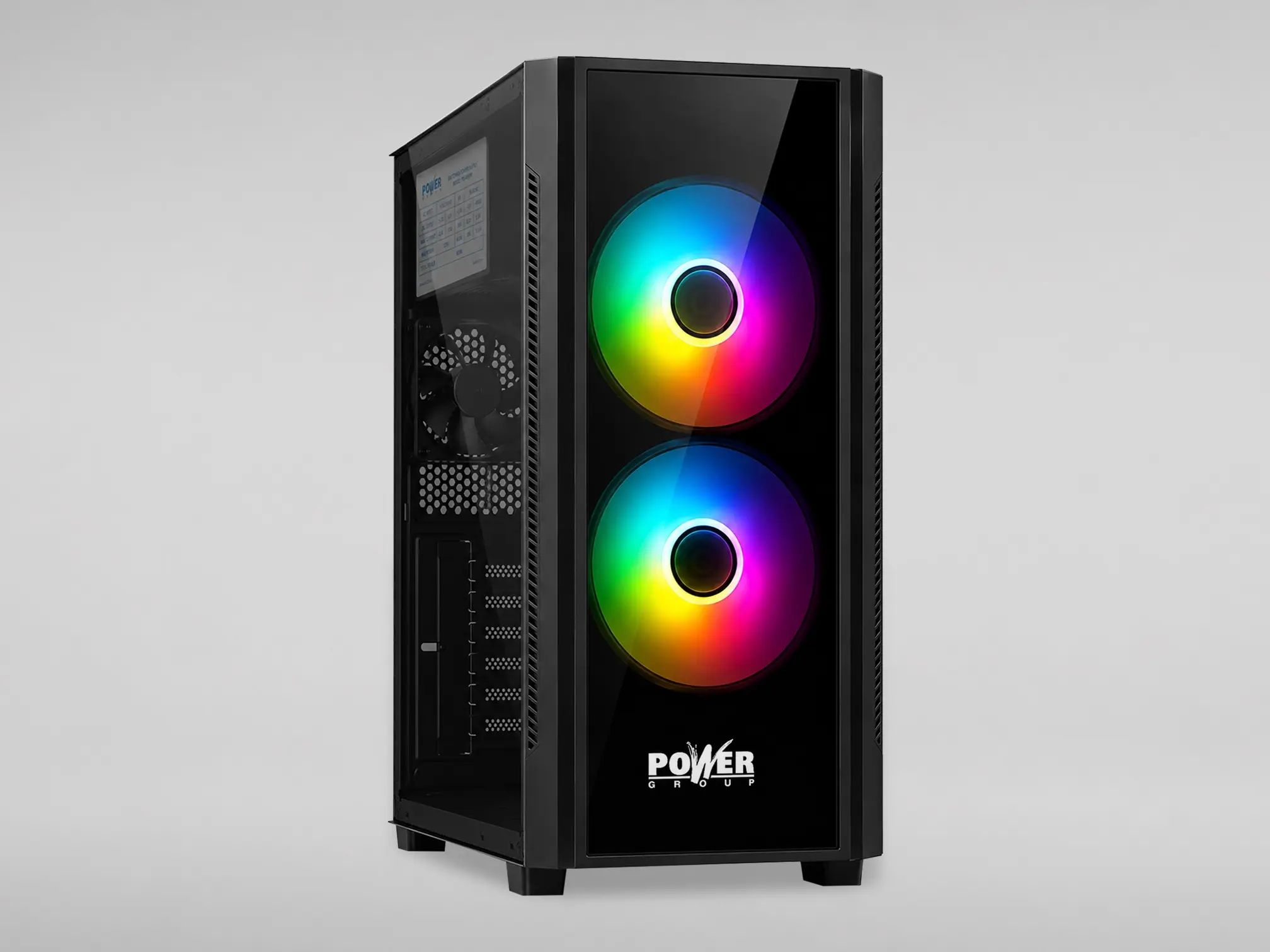 Computador Gamer PW R85162S + Monitor Acer 23.8" KA242Y (Equipo Power Group R85162S + Monitor Acer 23.8" KA242Y) — Equipos PC armados Power Group y escritorios para setup gamer. — vista 3