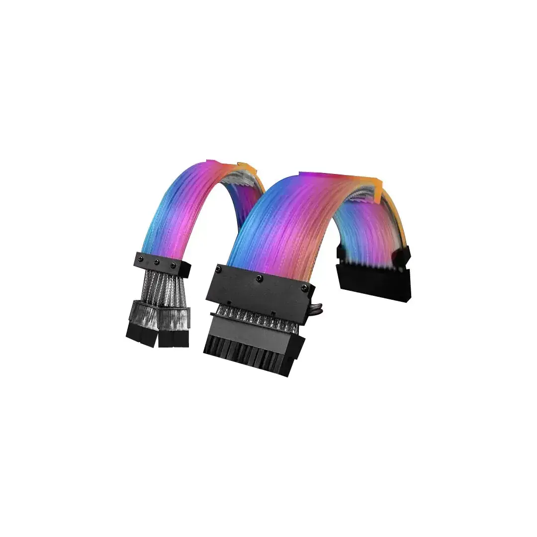 Set Cable ARGB Power Group 24 Pin 8 Pin — Mochilas, UPS, webcams, morrales, antenas y más.